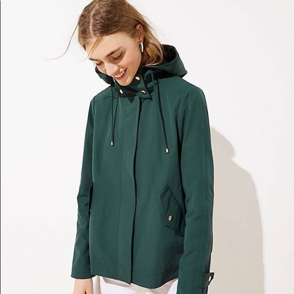 Loft Modern Raincoat Jacket